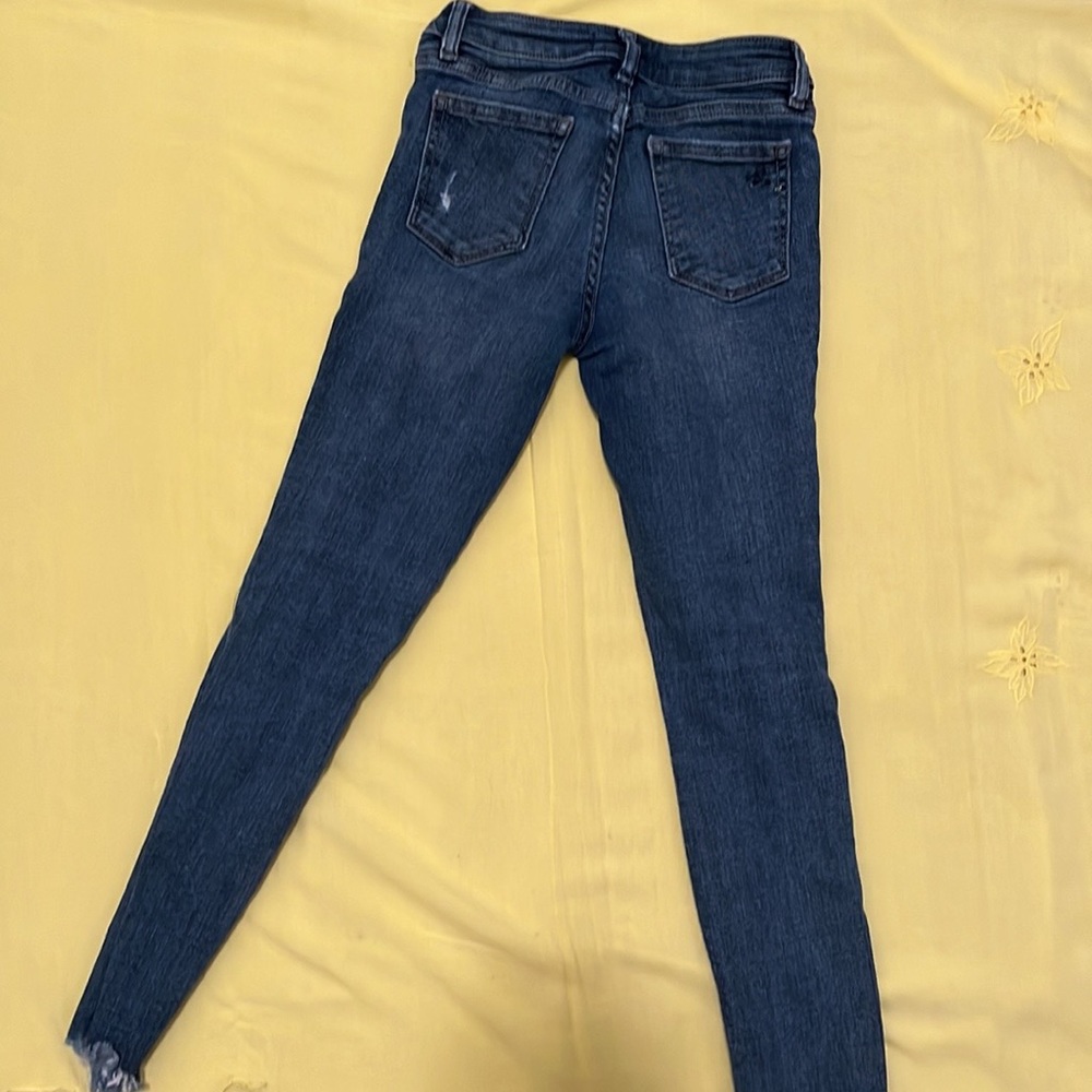 DL196- 8y ripped skinny jeans